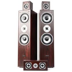 SkyTronic Complete 5.1 Walnoot Home Cinema Set met 8" Subwoo