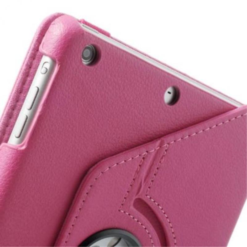Draaibare hoes iPad Mini 1 / 2 / 3 roze