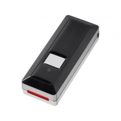 1D mini-barcodescanner, draadloos, LED, zwart, USB-kit
