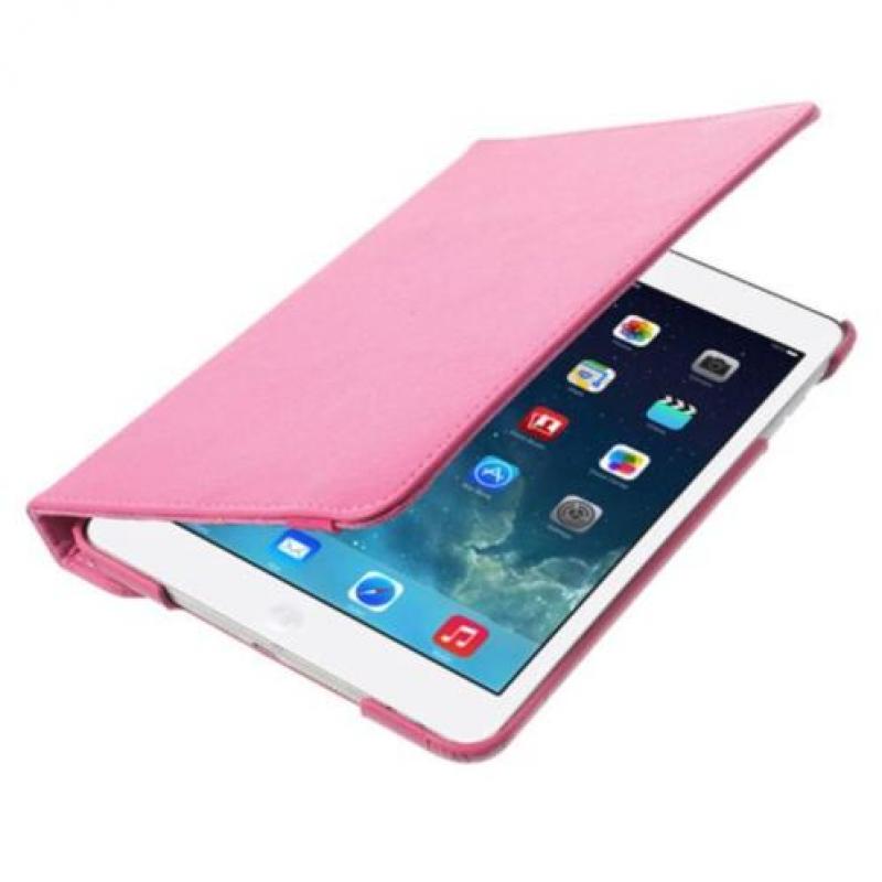Draaibare hoes iPad Mini 1 / 2 / 3 roze