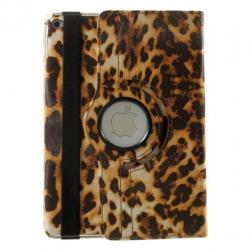 iPad Air 2 hoes roteerbaar bruine luipaard print