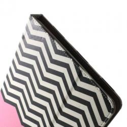 Chevrons op Roze boekstijl hoes