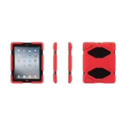 Griffin Survivor Apple iPad Air 1 hoes rood-zwart Case
