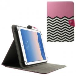 Chevrons op Roze boekstijl hoes