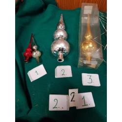Kerst pieken, 8 stuks, diverse, zie foto's