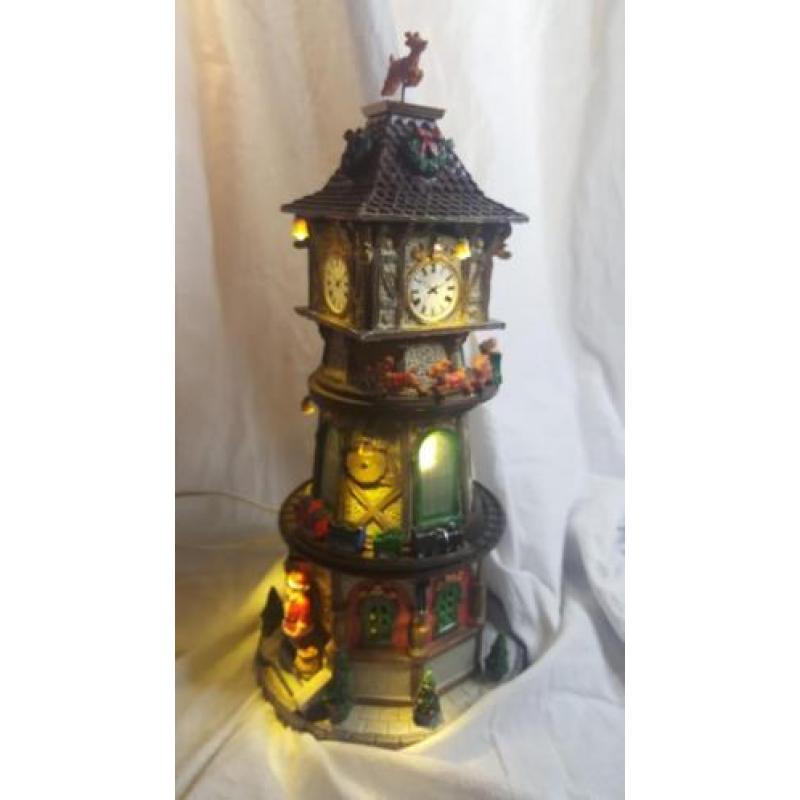 Lemax Christmas Clock Tower