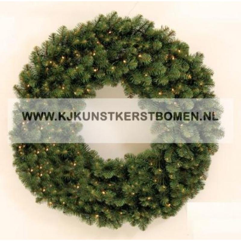 Kerstkrans Dakota incl warm LED verlichting Kunstkerstkrans