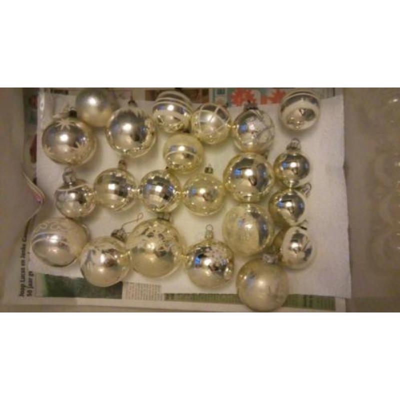 Kerstballen vintage