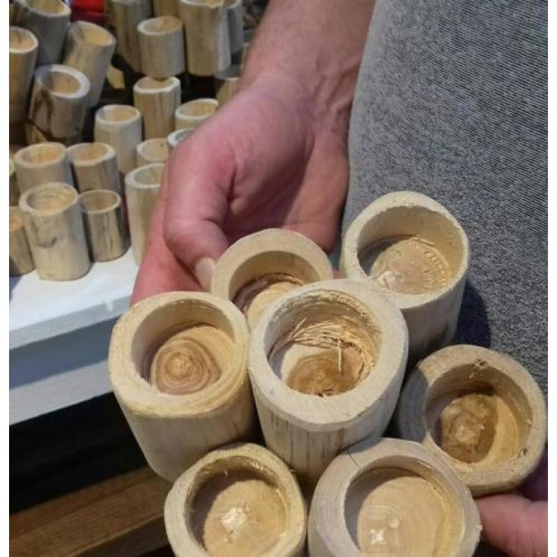 Hout kerst decoratie