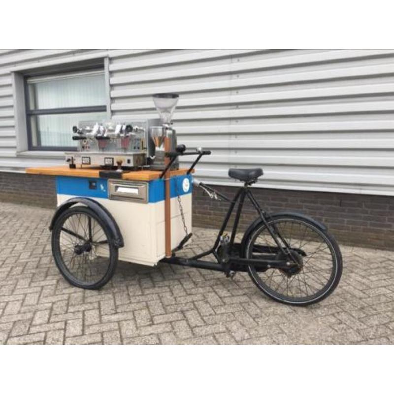 Bakfiets Espresso bar barista