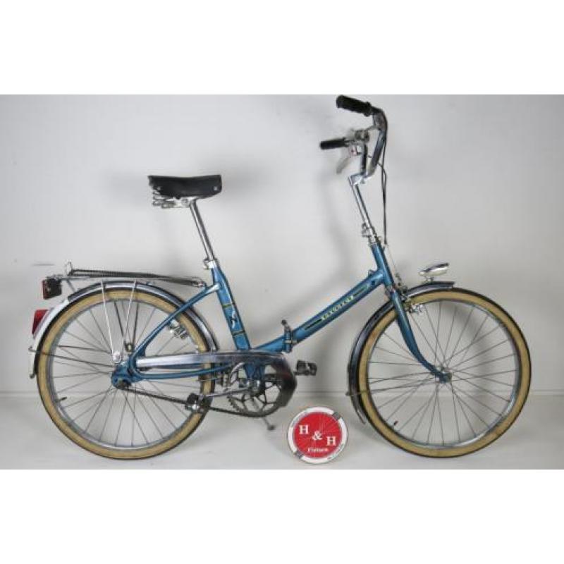 Vintage Peugeot PSN 22 vouwfiets bij H&H fietsen