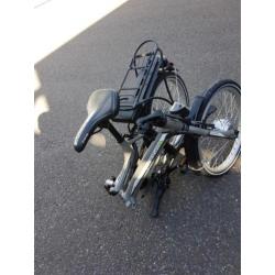 Vouw fiets nieuwe elektriche drie versnellen