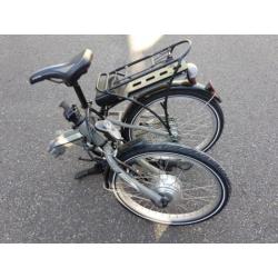 Vouw fiets nieuwe elektriche drie versnellen