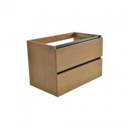 Praya Wiesbaden Vision wastafelonderkast 100x46x53cm eiken