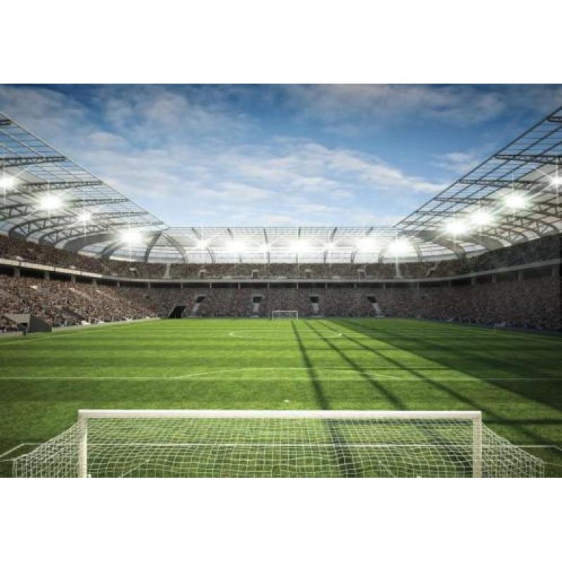 Voetbal Stadion fotobehang 4 - XL, VLIES *Muurdeco4kids