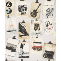 FOTOMEMO BEHANG - ZOOM Alphabet ALP901