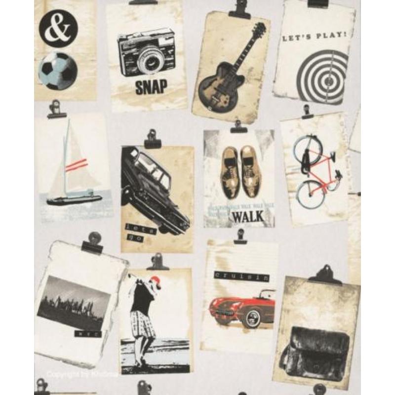 FOTOMEMO BEHANG - ZOOM Alphabet ALP901