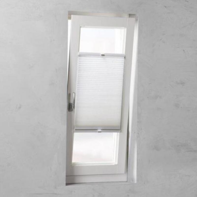 Pure Living - Plissé met zijgeleiding - 60x130 cm - honin...