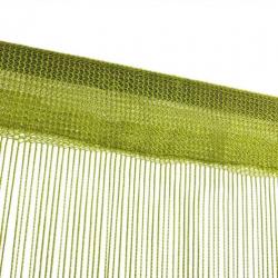 vidaXL Draadgordijnen 140x250 cm groen 2 st