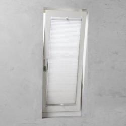 Pure Living - Plissé met zijgeleiding - 60x130 cm - honin...