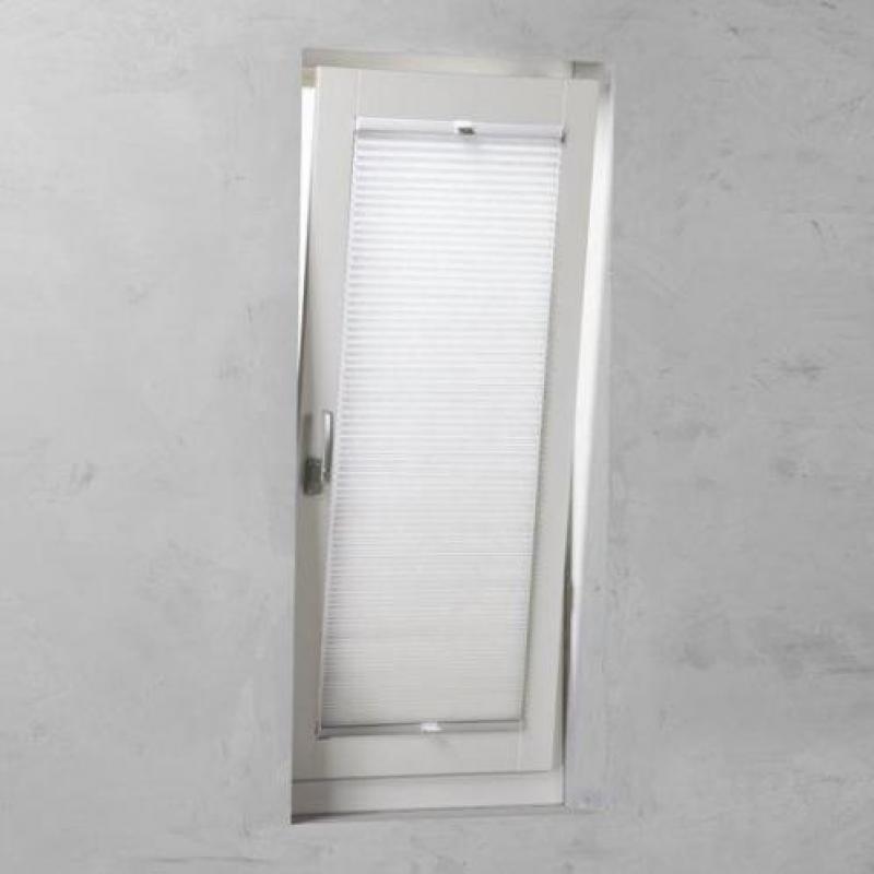 Pure Living - Plissé met zijgeleiding - 60x130 cm - honin...