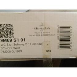Villeroy & Boch toiletbril subway 2.0 pergamom
