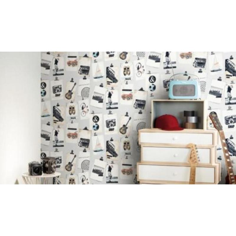 FOTOMEMO BEHANG - ZOOM Alphabet ALP901