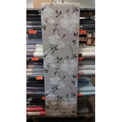 Zwart wit grijs vliesbehang €6,50 op=op