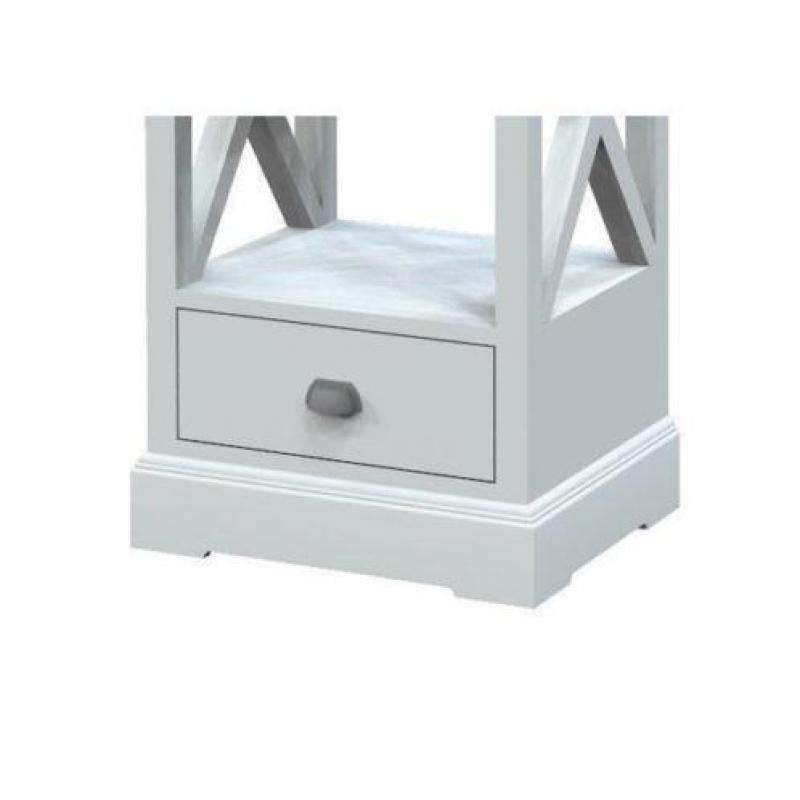 Van Heck Singel Towel Cabinet wit