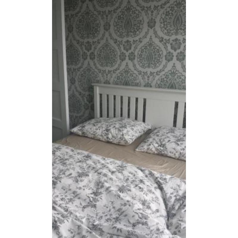 bloemen barok strepen glitter roosjes vinyl behang xz