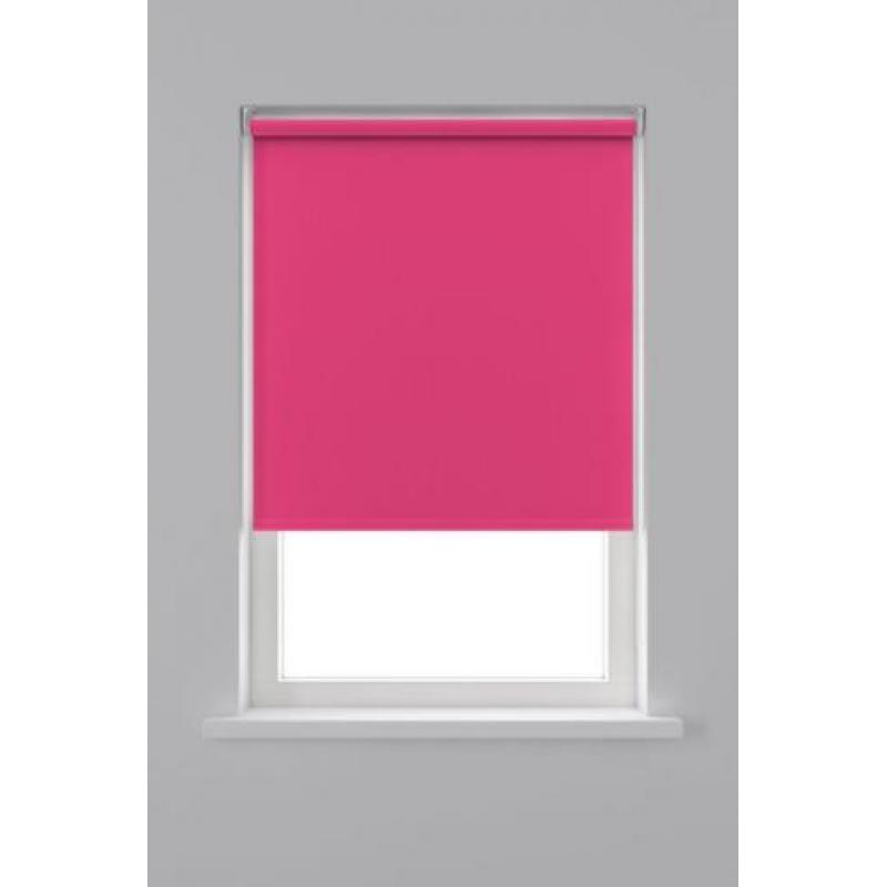 Decosol Rolgordijn verduisterend roze