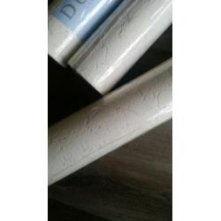 Behang vinyl.