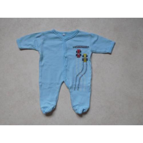(F88) SALE! Dun blauw kruippakje