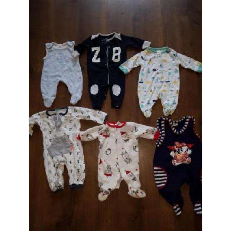 Compleet babypakket mt 50-80 voor jongen herfst winter)