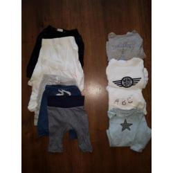 Compleet babypakket mt 50-80 voor jongen herfst winter)