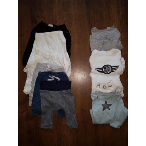 Compleet babypakket mt 50-80 voor jongen herfst winter)