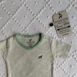 Pointer romper baby t-shirtje maat 50 / 56 Nieuw Zara Ralph