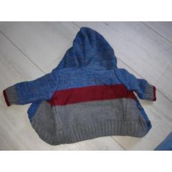Mexx winterjas / gevoerd vest baby 50/ 56
