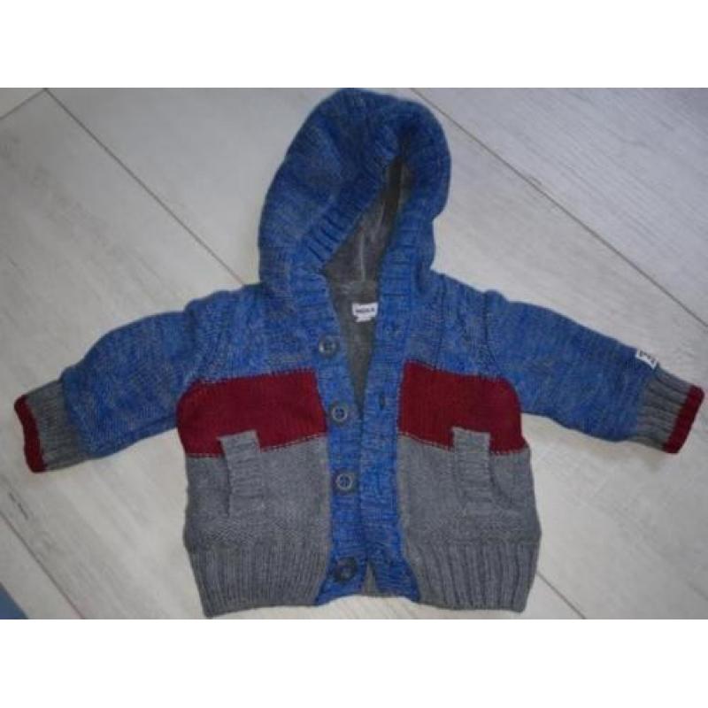 Mexx winterjas / gevoerd vest baby 50/ 56