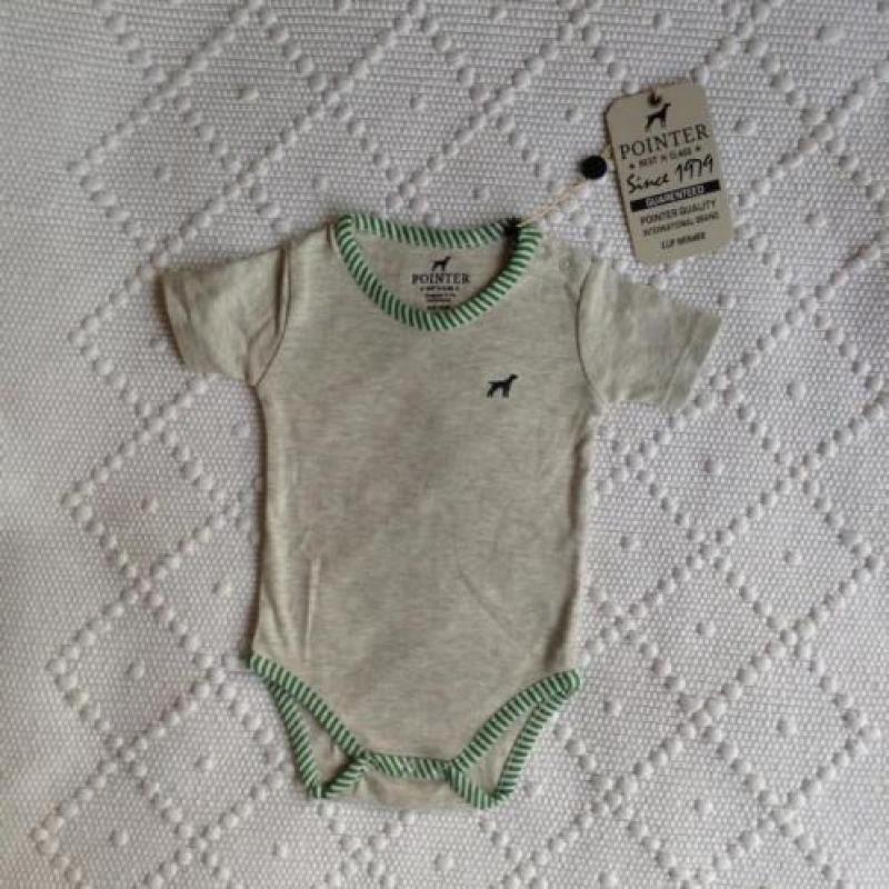 Pointer romper baby t-shirtje maat 50 / 56 Nieuw Zara Ralph