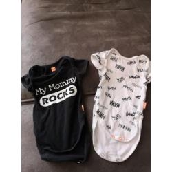 9 Hema rompers maat 50/56