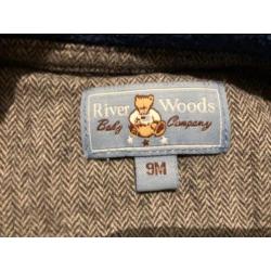 Riverwoods fleece vest ZGAN vestje warm maat 9 maanden