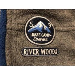 Riverwoods fleece vest ZGAN vestje warm maat 9 maanden