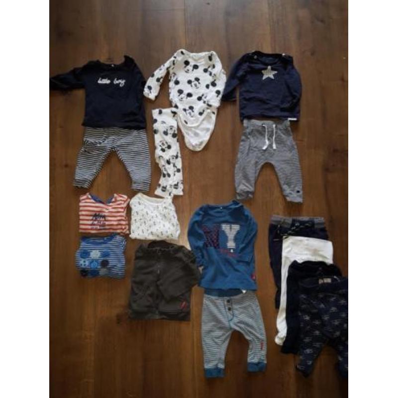 Compleet babypakket mt 50-80 voor jongen herfst winter)
