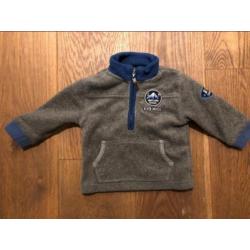 Riverwoods fleece vest ZGAN vestje warm maat 9 maanden