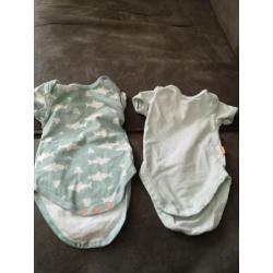 9 Hema rompers maat 50/56