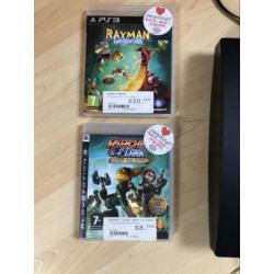 PS 3 + controller + spellen