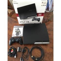 PlayStation 3 slim 160 GB + WW3