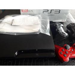 Playstation 3 slim met 3 controlers 320gb