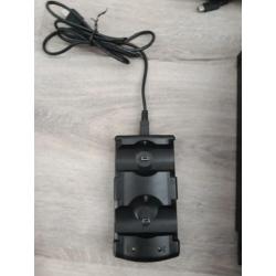 Ps 3 met 3 dual shock controllers en duo oplader 80GB